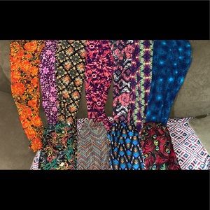 9 pairs of LulaRoe leggings